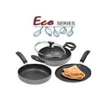 CRYSTAL NONSTIC COOKWARE SET OF 3 U